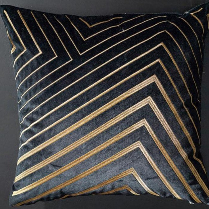 BowLift | The gilded luxury velvet cushion cover
