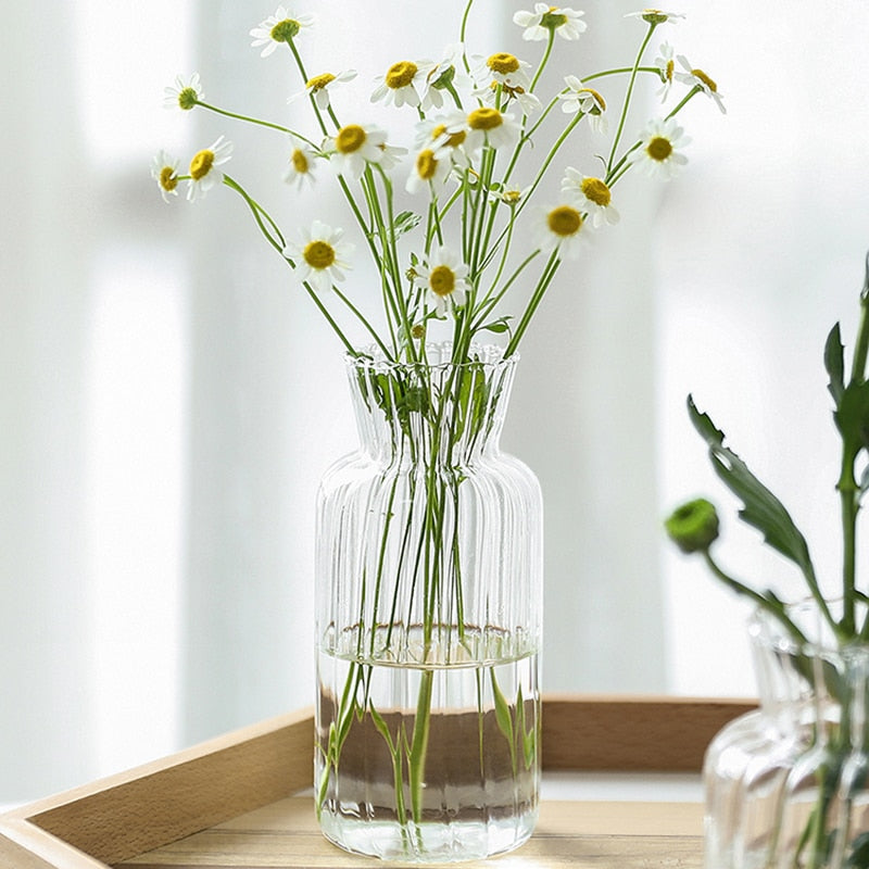 BowLift | Petal-Textured-Glass Accents & Vases