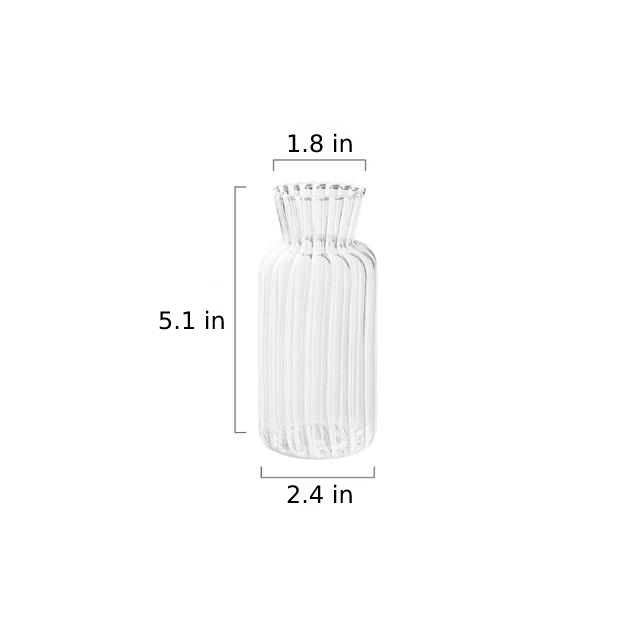 BowLift | Petal-Textured-Glass Accents & Vases