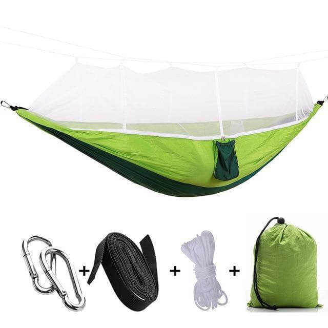 Portable Adventure Camping Outdoor Mosquito Net Hammock | Bowlift