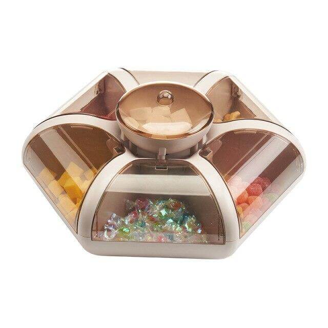 BowLift | Creative Transparent Lotus Candy Box