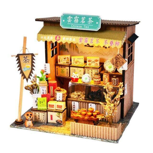 DIY Unique Wooden Style Oriental Hand-assemBowlifted House | Bowlift