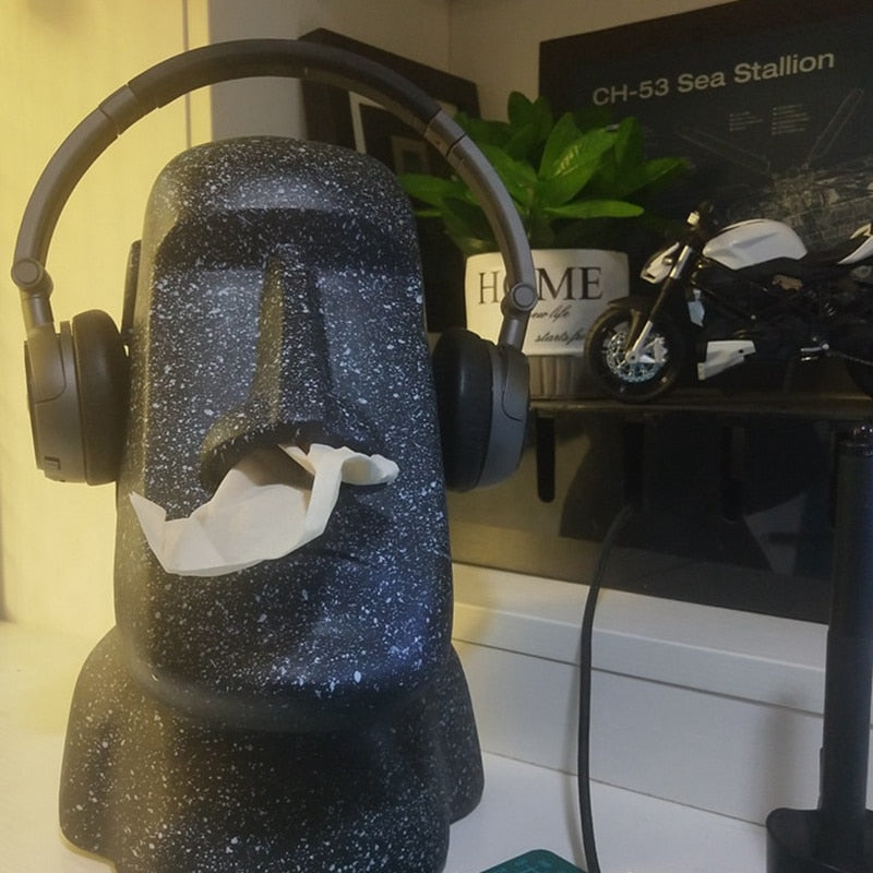 Stone Statue Tissue Box | Bowlift