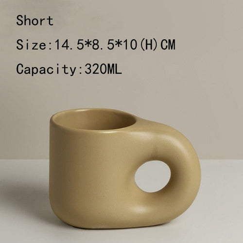 Minimalism Cup – Luxury Porcelain Mug Bowlift