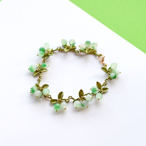 BowLift | Retro Orchid Flower Bracelet