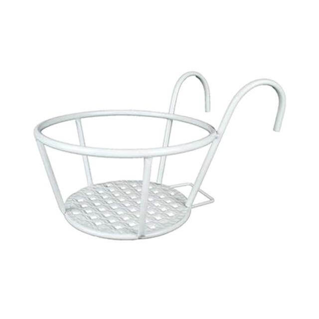 Iron Outdoor Hanging Baskets Flower Pot Holder | Bowlift