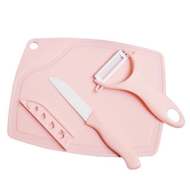 3pcs Pastel Chopping Kitchen Set | Bowlift