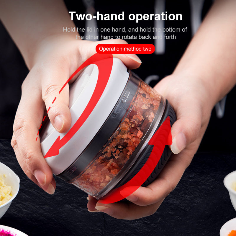 BowLift | Mini Manual Vegetable Food Chopper