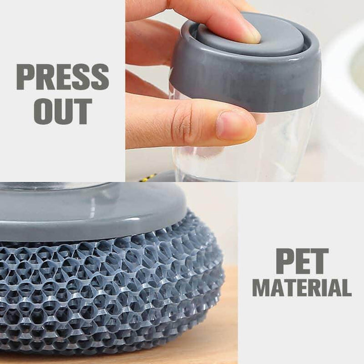 BowLift | Palm Brush Kitchen Soap Washing Dispenser