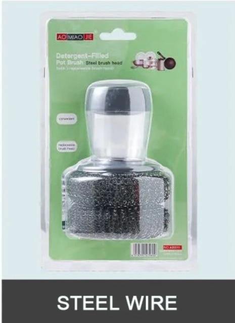 BowLift | Palm Brush Kitchen Soap Washing Dispenser