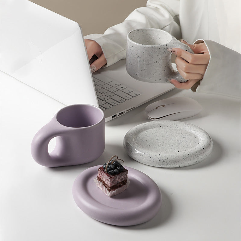 BowLift | Nordic Ceramic Handle Handmade Mug