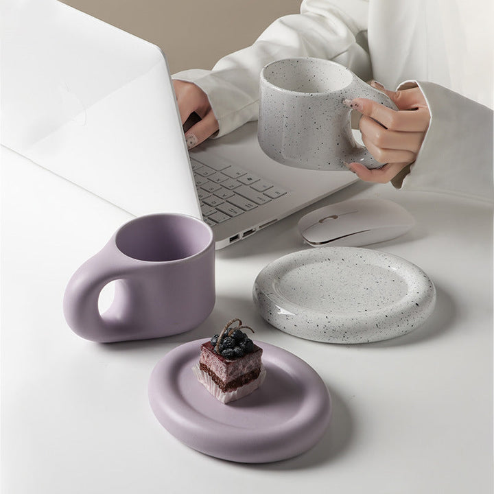 BowLift | Nordic Ceramic Handle Handmade Mug