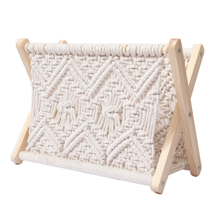 Nordic Cotton FoldaBowlifte Magazine Holder | Bowlift