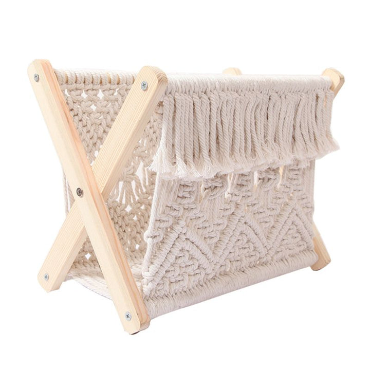 Nordic Cotton FoldaBowlifte Magazine Holder | Bowlift