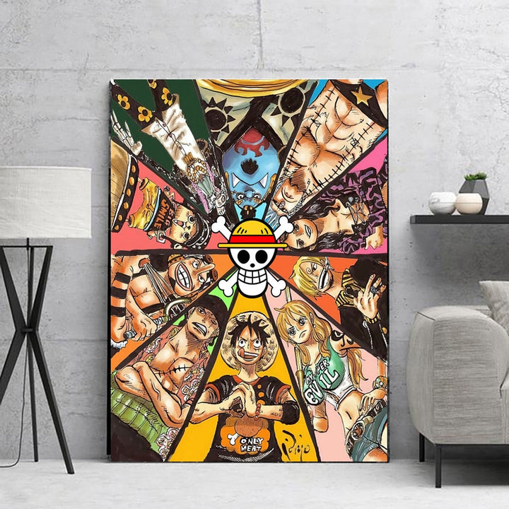 Japanese Anime - Canvas Wall Art Painting | Bowlift