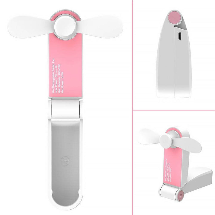 Rechargeable Portable Foldable Mini Fan | Bowlift