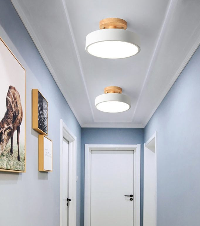 Colorful Nordic LED Ceiling Lamp | Bowlift