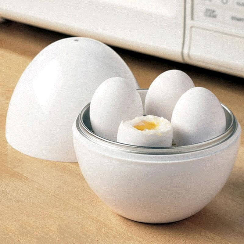 BowLift | Easy Quick Microwave Egg Steamer Boiler