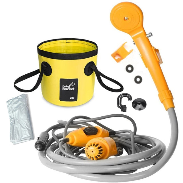 Portable Electric Pump Car Wash Set | Bowlift