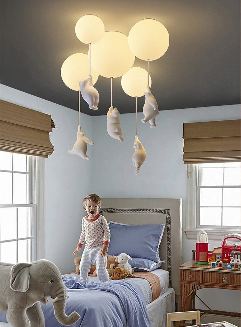 BowLift | Balloon Bear Ceiling Light