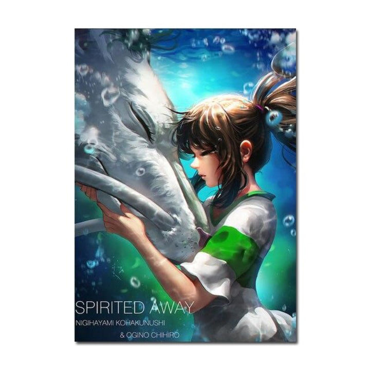 Abstract Cartoon Anime - Canvas Wall Art Painting | Bowlift