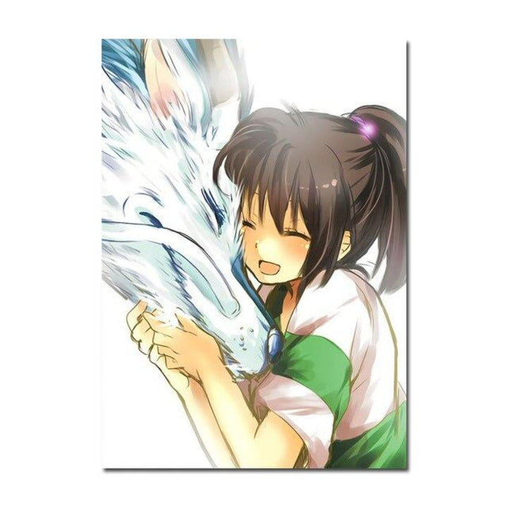 Abstract Cartoon Anime - Canvas Wall Art Painting | Bowlift