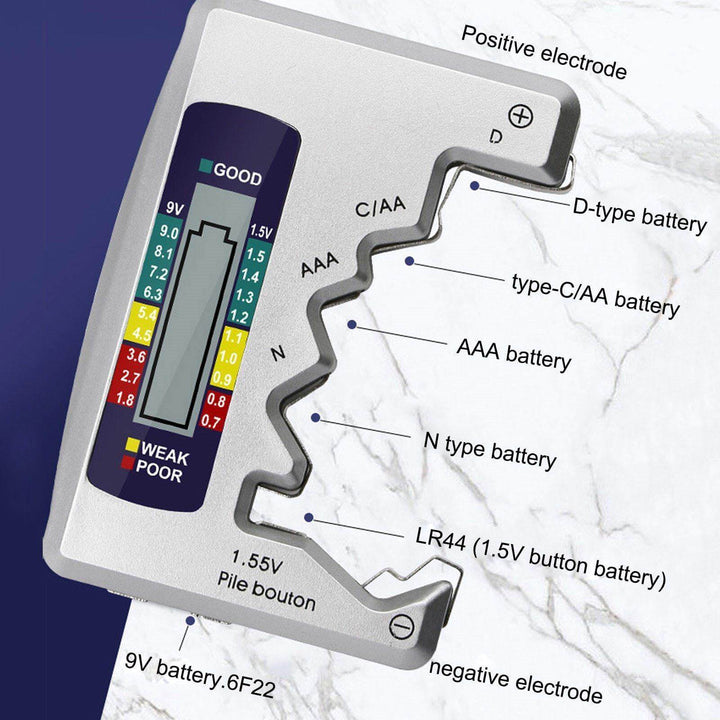 BowLift | Universal LCD Display Battery Capacity Tester
