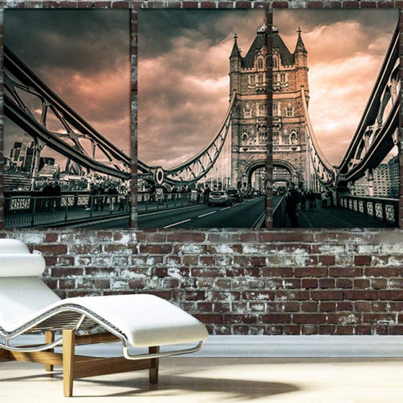 London Tower Bridge - Canvas Wall Art Painting | Bowlift