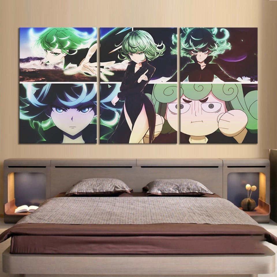 Saitama Senritsu - Canvas Wall Art Painting | Bowlift