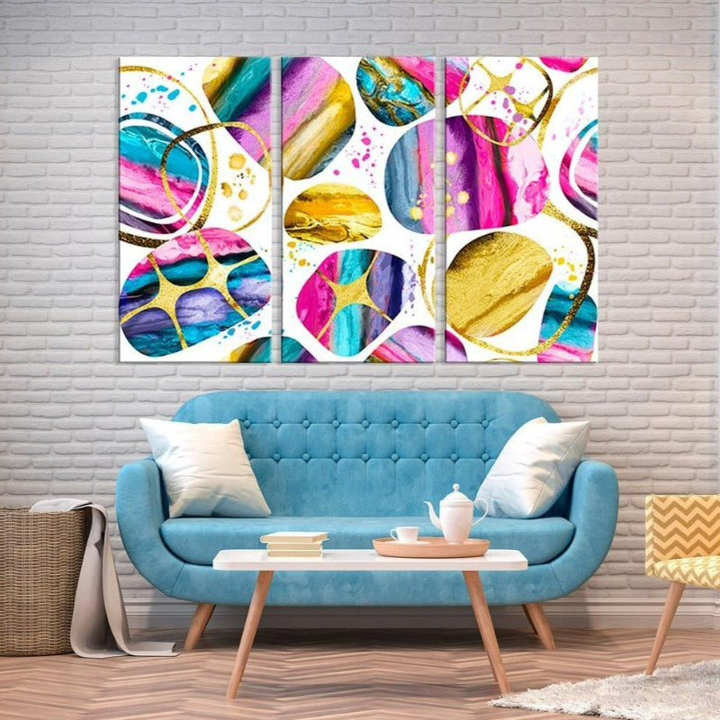 Creativity Stones - Canvas Wall Art Painting | Bowlift