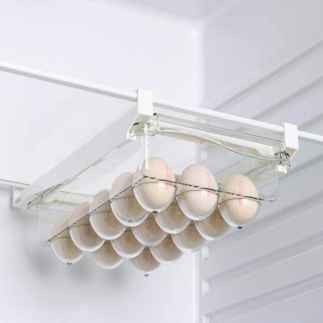 BowLift | Fridge Organizer Under Shelf Drawer Box