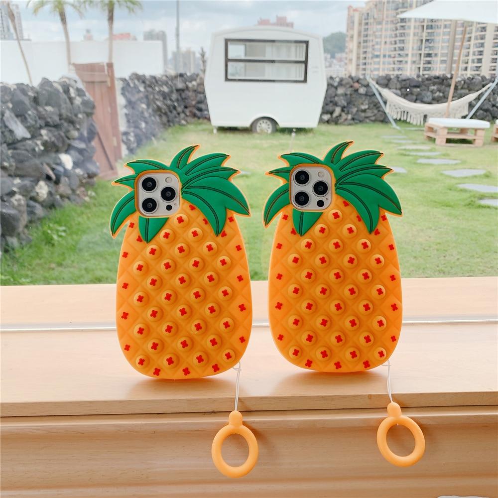 Pineapple Pop It iPhone Case | Bowlift