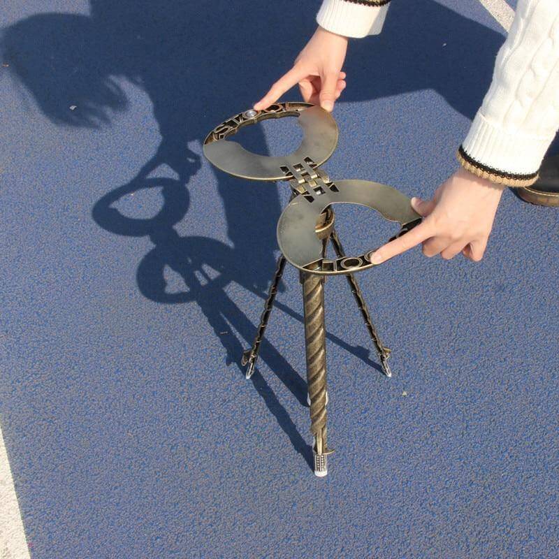 Outdoor Folding Two-in-one Walking Stick Stool | Bowlift