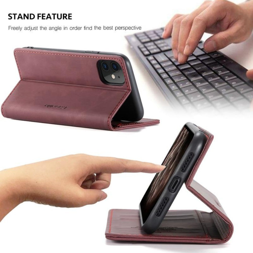 BowLift | Magnetic Flip Wallet Case for iPhone