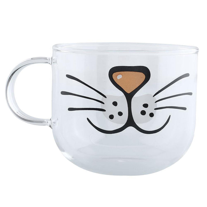 BowLift | Cute Cat Glass Coffee Cup