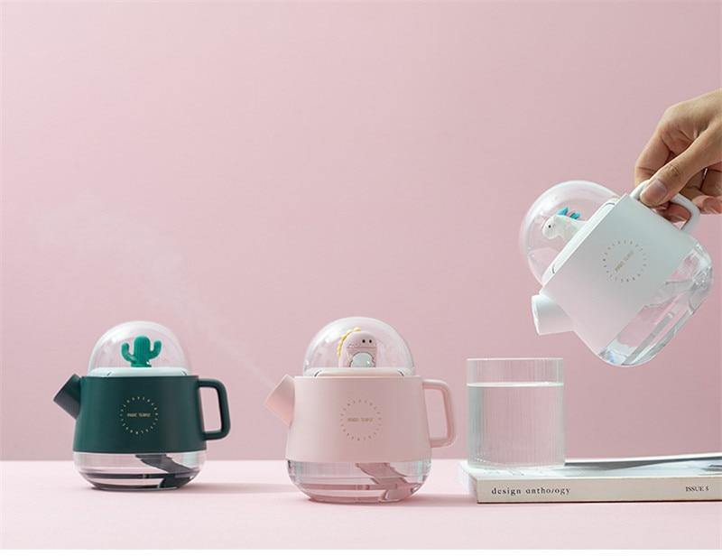 BowLift | Teapot USB Colorful Air Humidifier Night Light