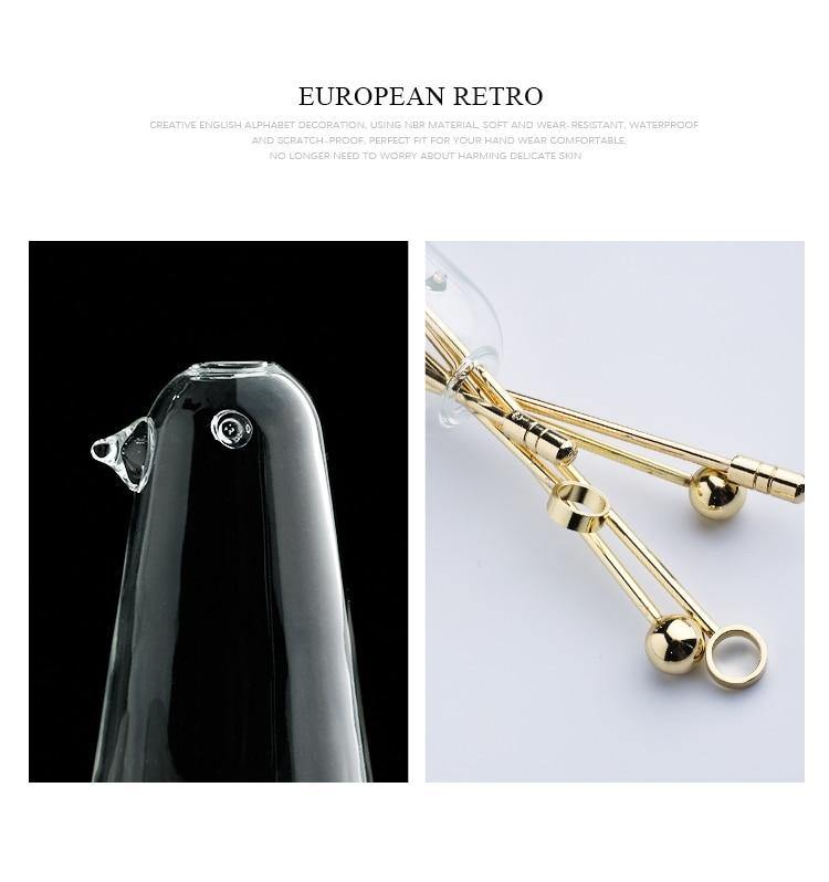 BowLift | Elegant Stainless Steel Fruit Fork Jar