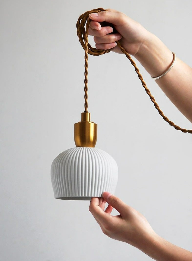 Modern Nordic Ceramic Pendant Lamps | Bowlift