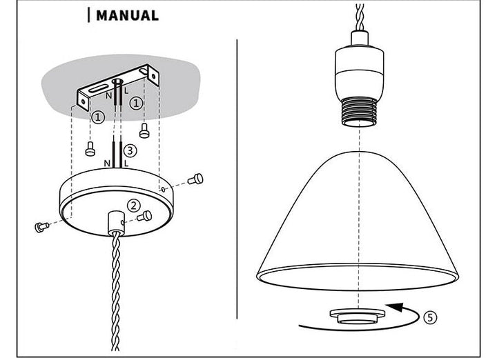 Modern Nordic Ceramic Pendant Lamps | Bowlift