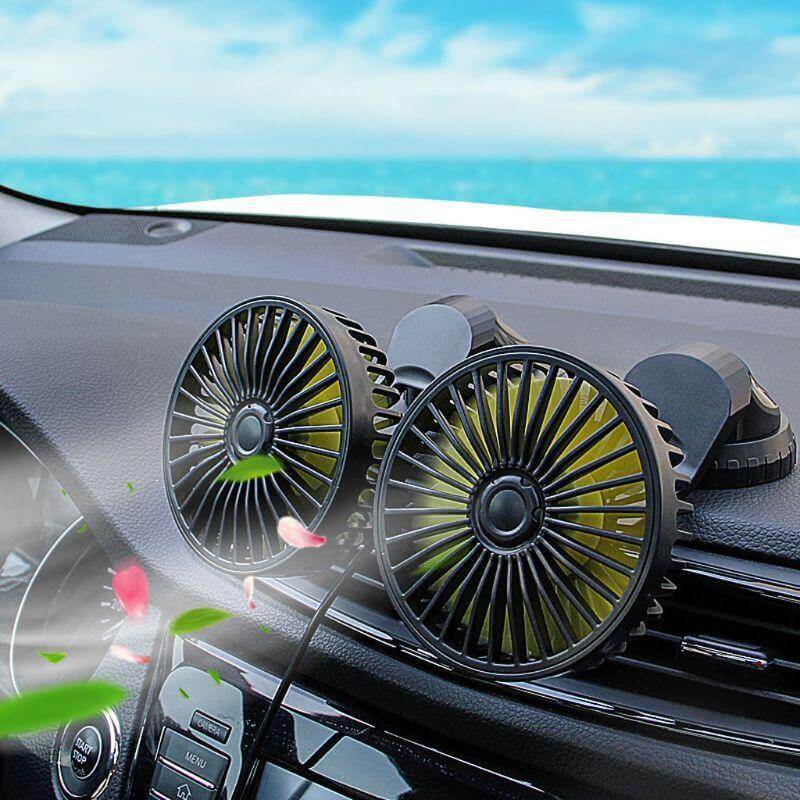 Universal Adjustable USB Dual Fan | Bowlift