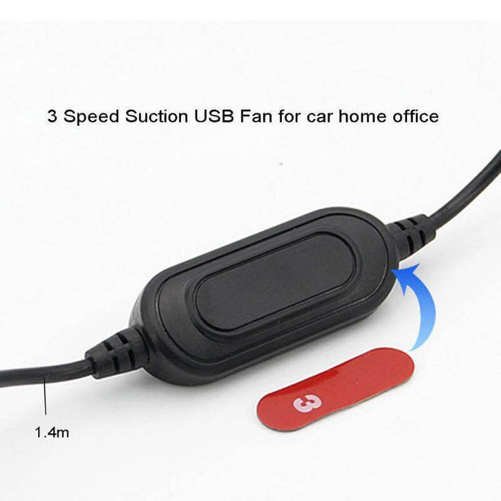 Universal Adjustable USB Dual Fan | Bowlift