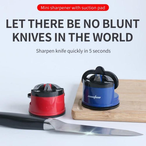 Mini Knife Sharpener with Suction Pad | Bowlift