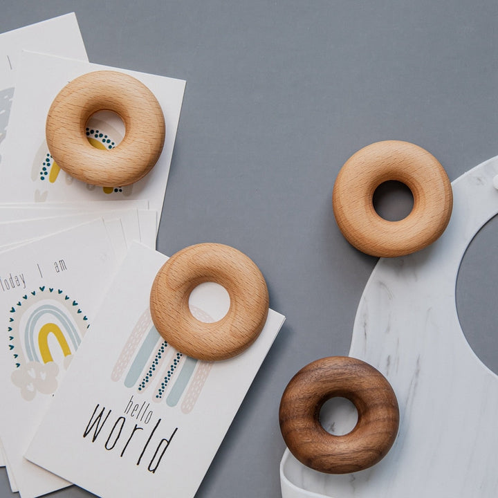 BowLift | 6Pcs Wooden Donut Seal Clips
