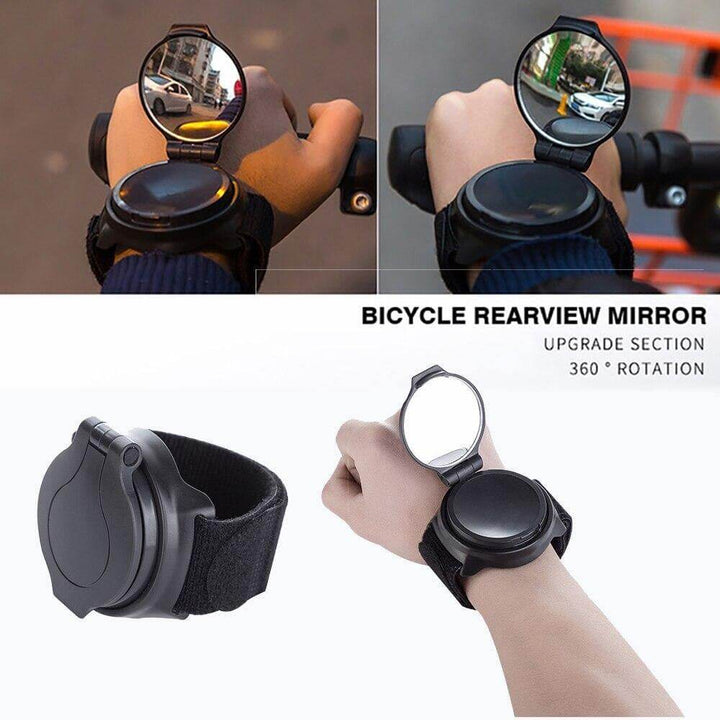 Cycling Wrist Band Back Mirror | Bowlift