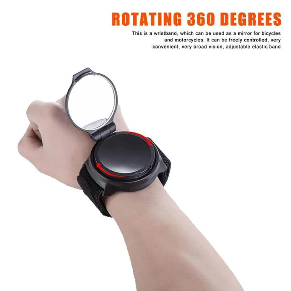 Cycling Wrist Band Back Mirror | Bowlift