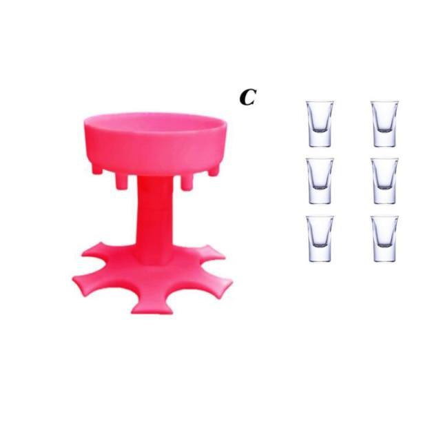 BowLift | 6-Shot Portable Party Time Fun Drink Dispenser