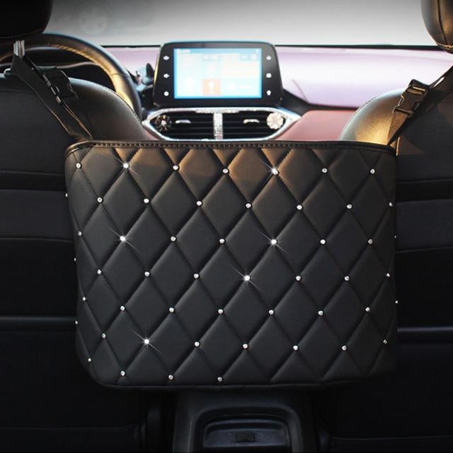 Pu Leather Car Handbag Holder | Bowlift