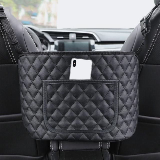 Pu Leather Car Handbag Holder | Bowlift