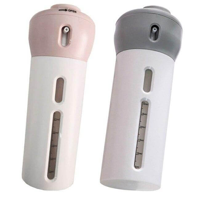4in1 Refillable Travel Liquid Bottle | Bowlift