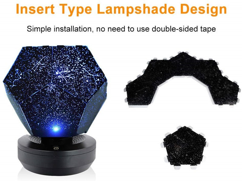 BowLift | Planetarium Galaxy Night Light Projector